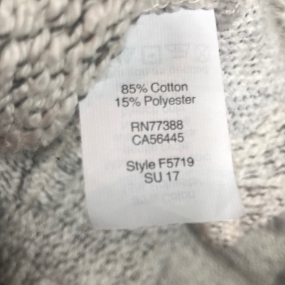 MADEWELL Hoodie Sweater in Cotton White/ Black S - Picture 7 of 7